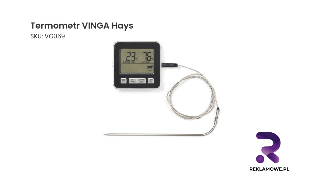 Termometr VINGA Hays z dokładnym wyświetlaczem