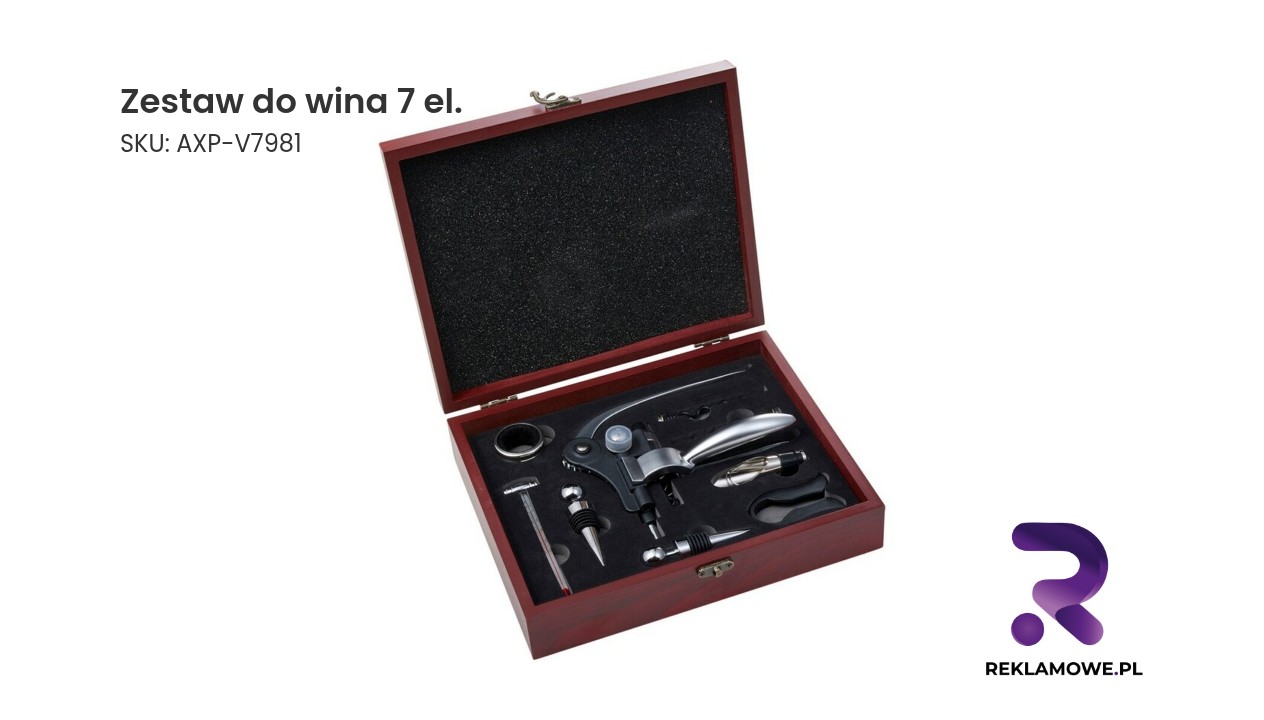 Zestaw do wina 7 elementowy