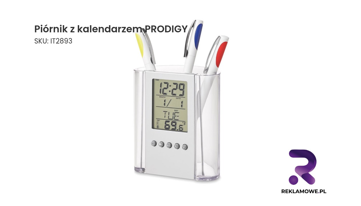 Piórnik z kalendarzem PRODIGY idealny dla uczniów