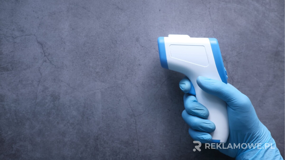 Termometr reklamowy wspierający rozpoznawalność marki