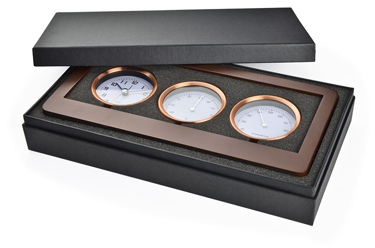 Termometr reklamowy stacja pogody meteor 03016_a Stacja pogody METEOR 03016_a