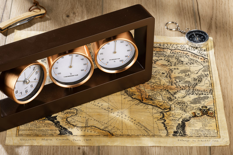 Termometr reklamowy stacja pogody meteor 03016_m Stacja pogody METEOR 03016_m